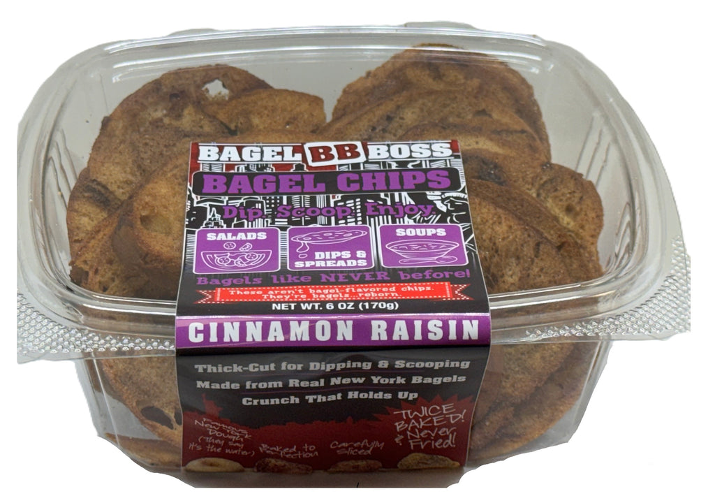 Cinnamon Raisin Bagel Chips - 2 Containers