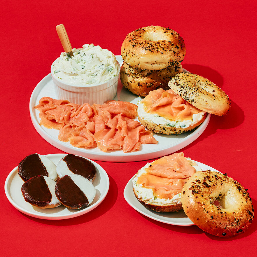 The Perfect Bagel Brunch for 2-4